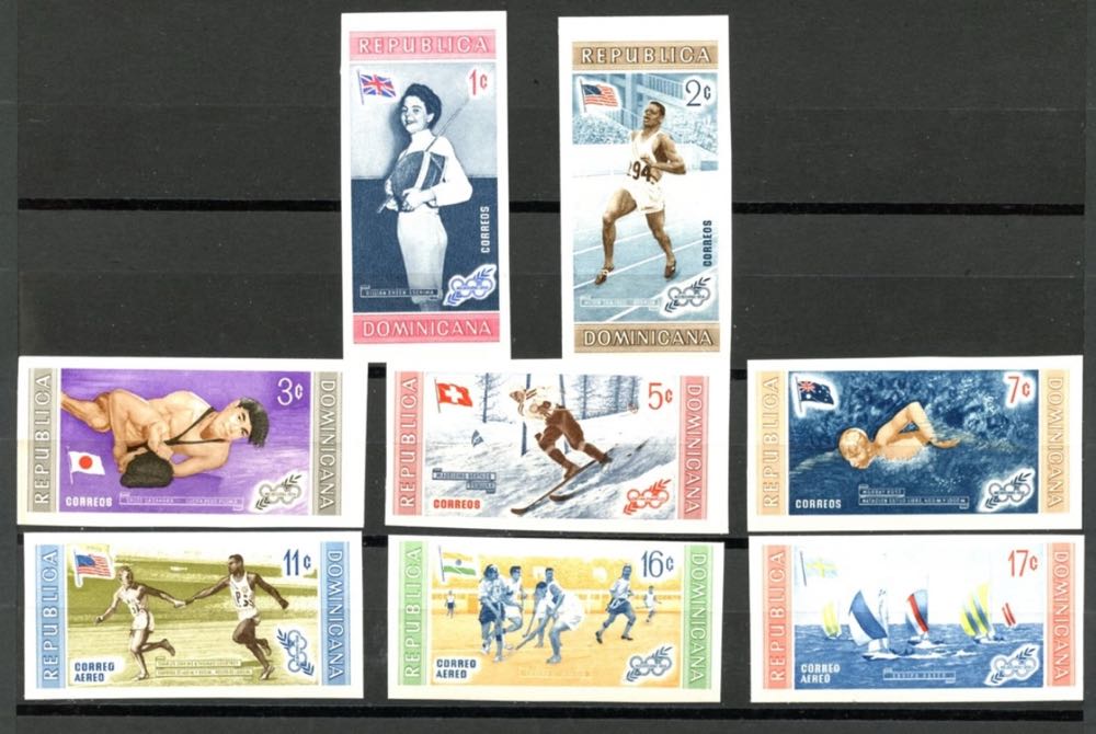1956 Olympic  stamp collectible - Main Image 2