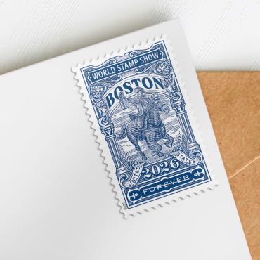 Boston 2026 World Stamp Show  stamp collectible - Main Image 2
