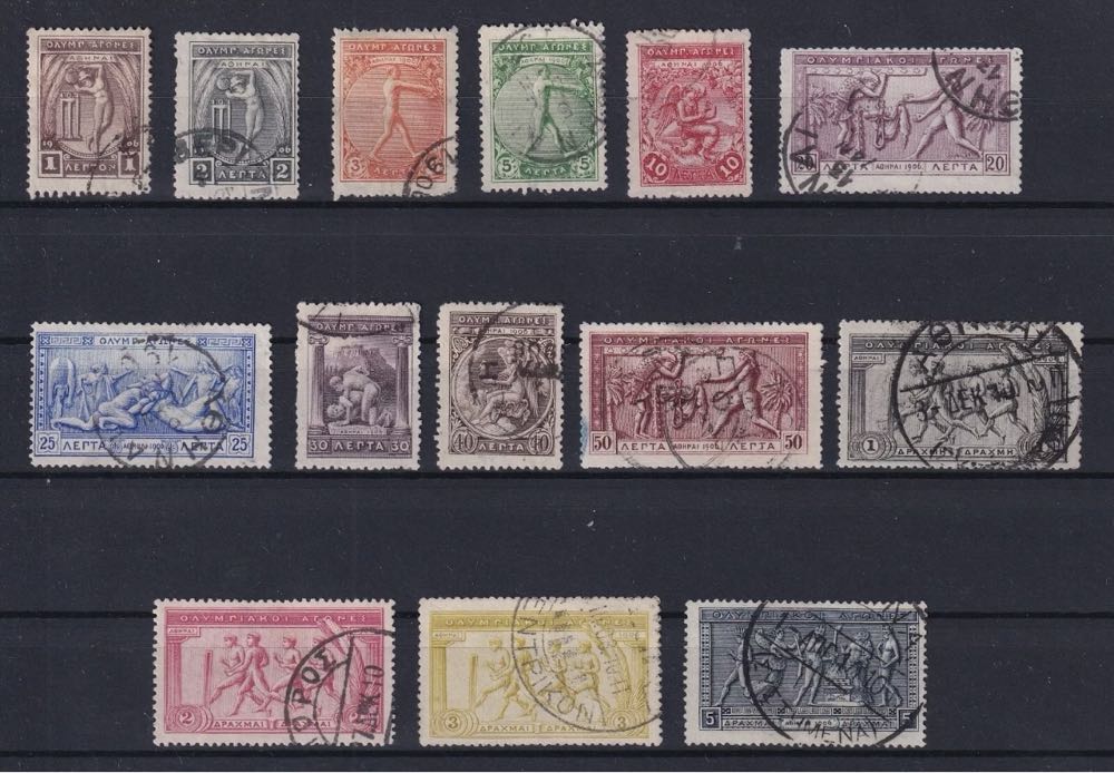 1906 Olympic  stamp collectible - Main Image 2