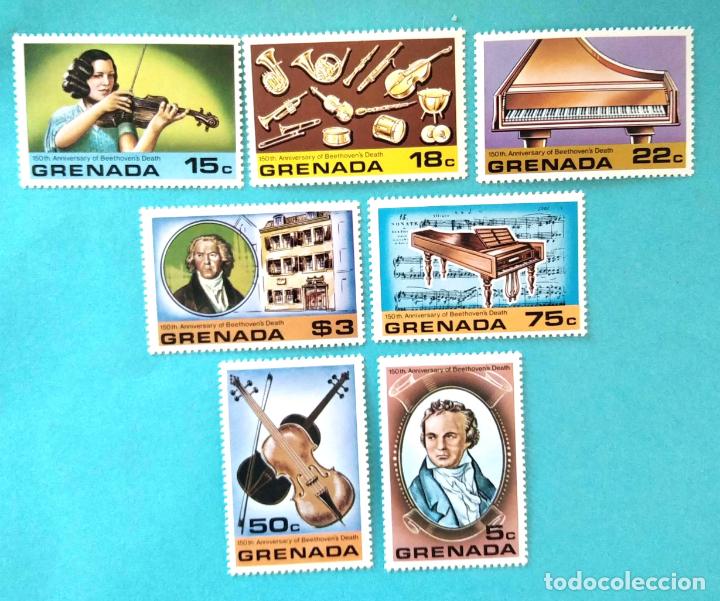 Beethoven 150th Death  stamp collectible - Main Image 2