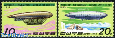 Zeppelins 2v1  stamp collectible - Main Image 2