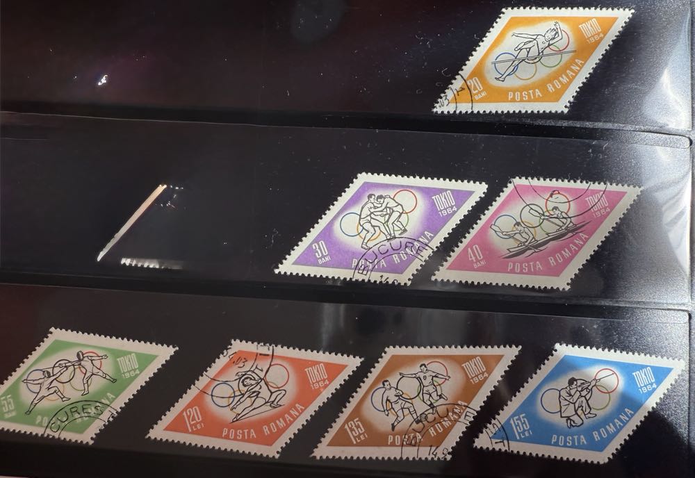 1964 Olympic Tokyo Summer  stamp collectible - Main Image 2