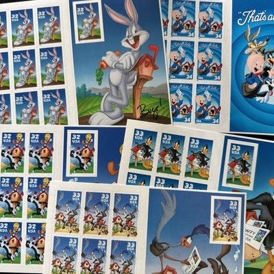 LOONEY TUNES Bugs Bunny Complete Set  stamp collectible - Main Image 3