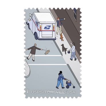 250 Years of Delivering  stamp collectible - Main Image 2