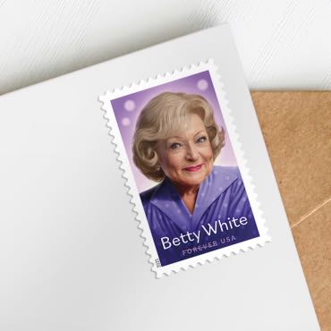 Betty White  stamp collectible - Main Image 2