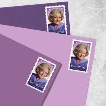 Betty White  stamp collectible - Main Image 3