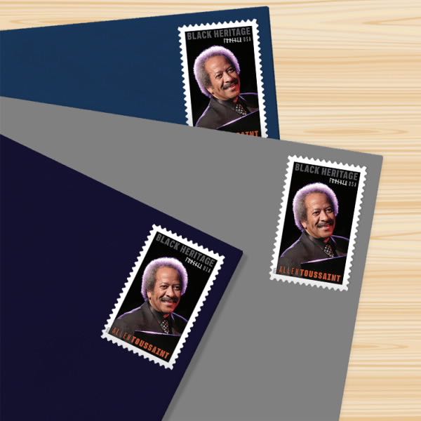 Black Heritage: Celebrating Allen Toussaint  stamp collectible - Main Image 3