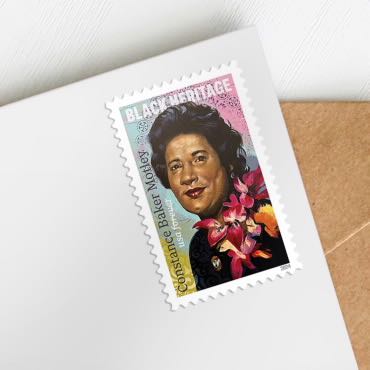 Black Heritage: Celebrating Constance Baker Motley  stamp collectible - Main Image 2