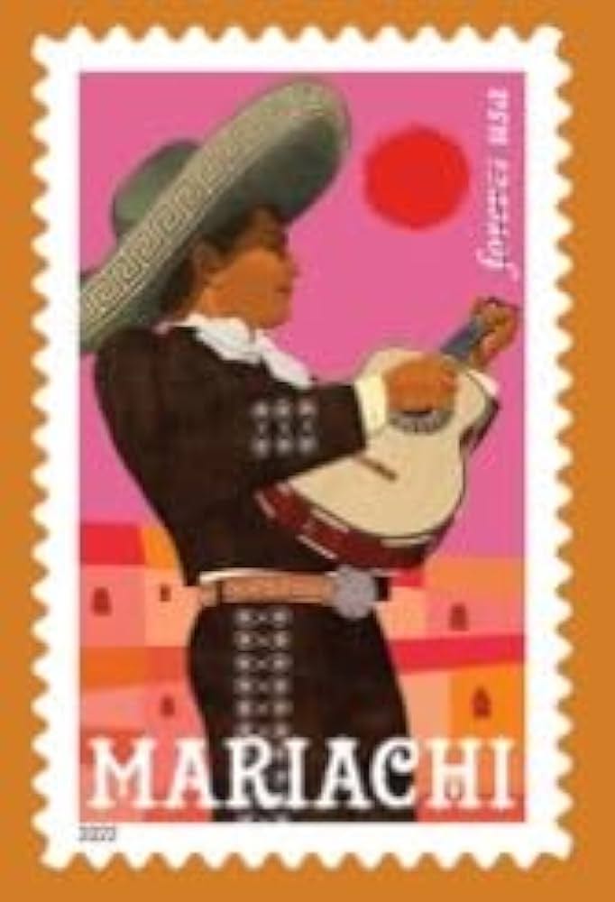 Mariachi  stamp collectible - Main Image 2