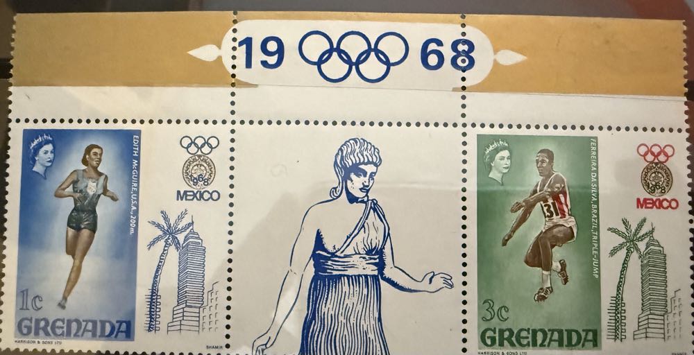 1968 Olympic Mexico Summer  stamp collectible - Main Image 2