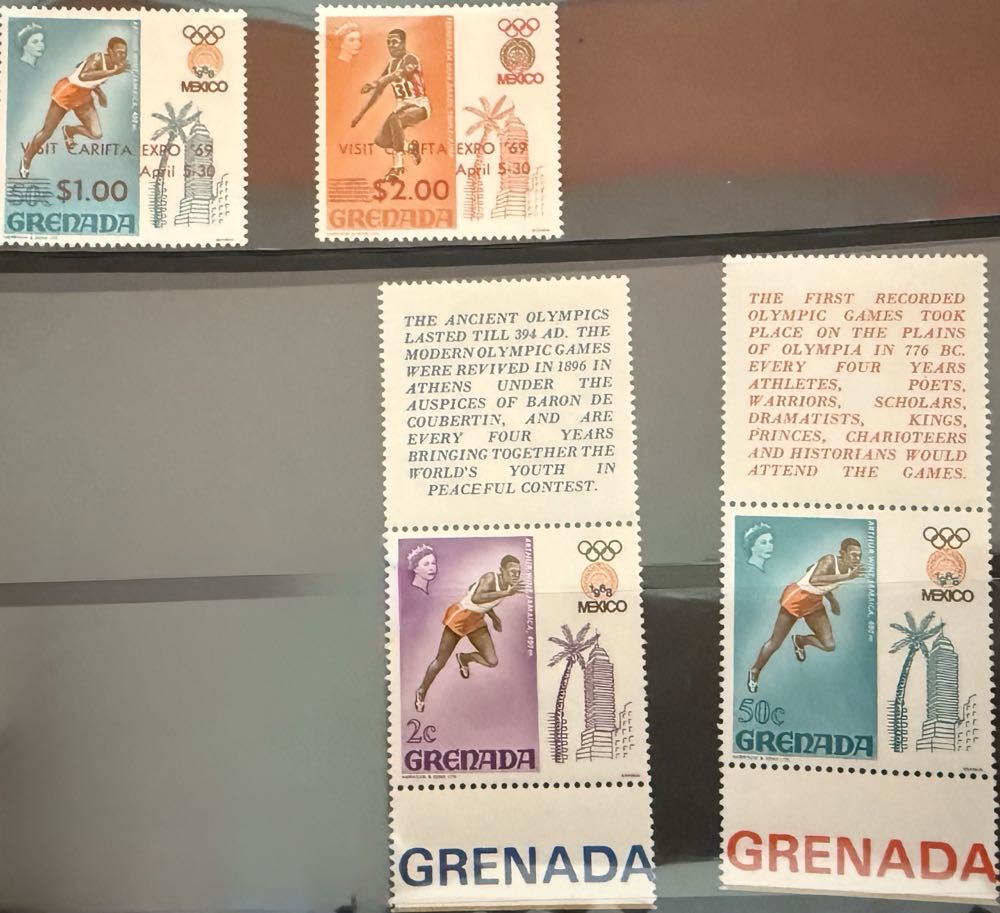 1968 Olympic Mexico Summer  stamp collectible - Main Image 4