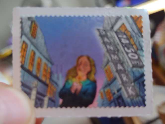 Koningin Wilhelmina (hangend haar)