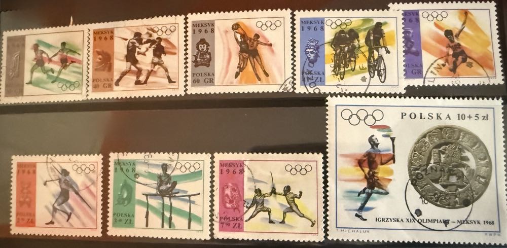 1968 Olympic Mexico Summer  stamp collectible - Main Image 2