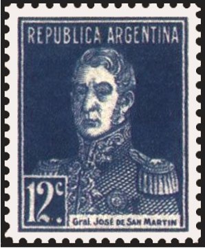 José Francisco de San Martín (1778-1850), ovpt. “M.M.”