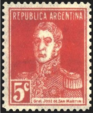 José Francisco de San Martín (1778-1850), ovpt. “M.A.”