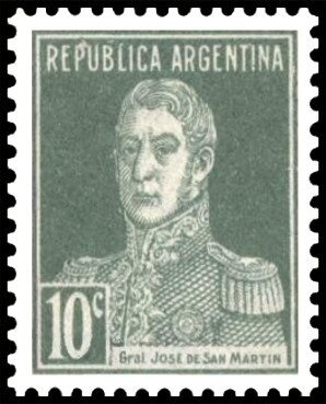 José Francisco de San Martín (1778-1850), ovpt. “M.H.”