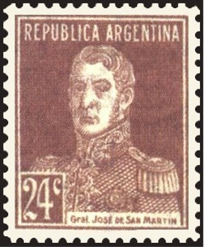 José Francisco de San Martín (1778-1850), ovpt. “M.M.”