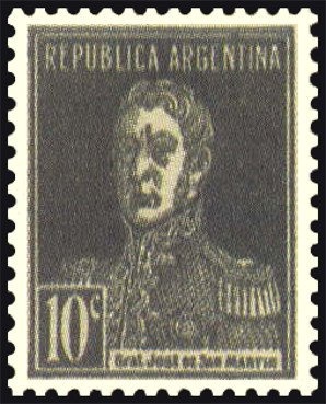 José Francisco de San Martín (1778-1850), ovpt. “M.H.”