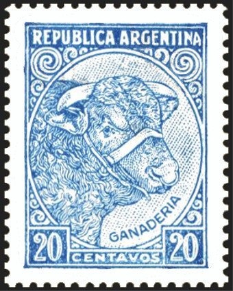 Agricultural workman - perf. 13¼