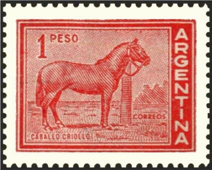 Bernardino Rivadavia (1780-1845) - Type III, perf. 11½