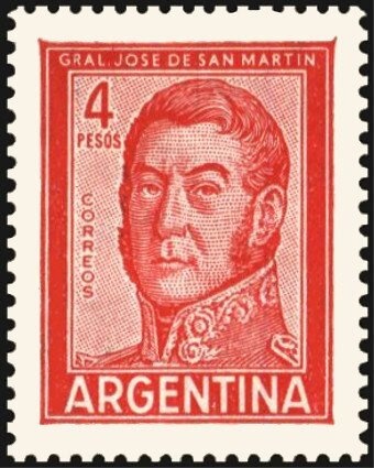 José Francisco de San Martín (1778-1850) - perf. 13¼