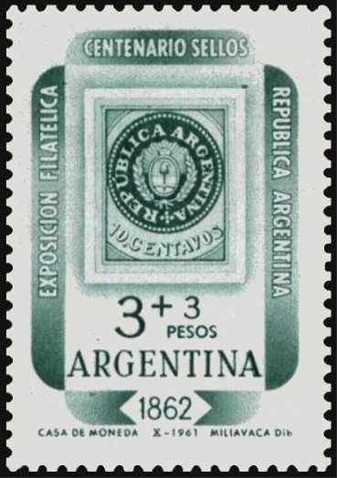 José Francisxco de San Martin (1778-1850), ovpt. "M.G."