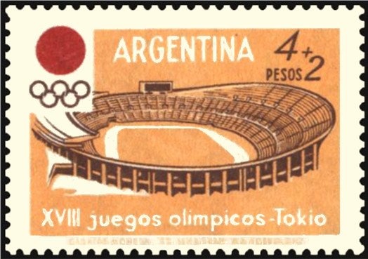 Bernardino Rivadavia (1780-1845), ovpt. "M.I."