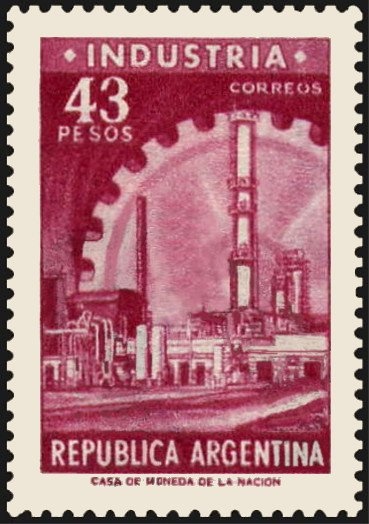 50th of Banco Nacion Argentina - C. Pellegtini (1846-1906)