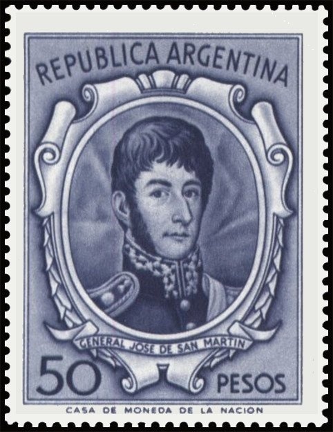 Departure of General San Martín from Peruvian People