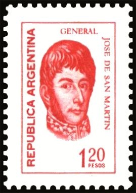 José Francisco de San Martin (1778-1850), ovpt. "M.M."