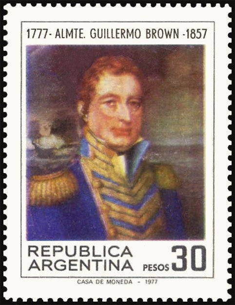 José Francisco de San Martín (1778-1850), ovpt. "M.I."