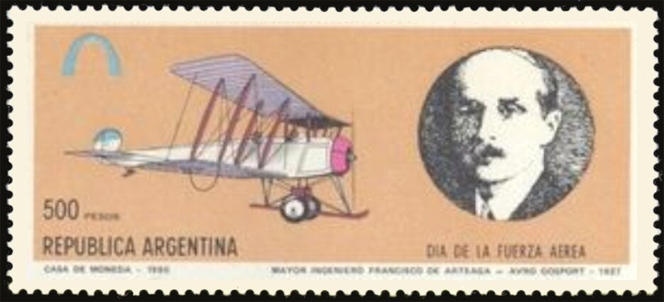 José Francisco de San Martín (1778-1850), ovpt. "M.H."