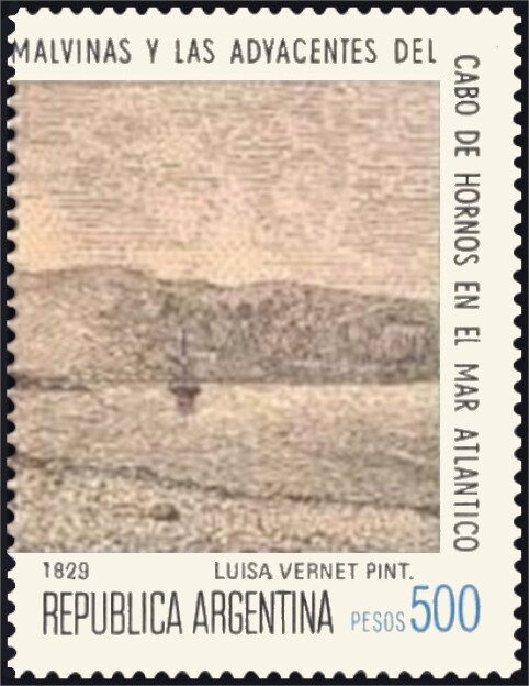 Josè Francisco de San Martin (1778-1850), ovpt. “M.M.”