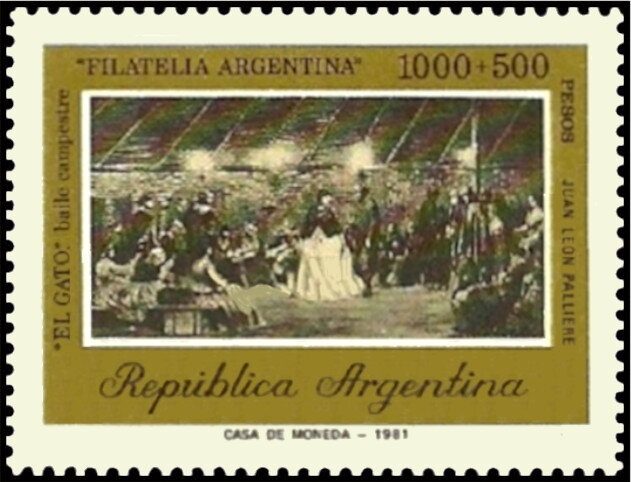 José Francisco de San Martin (1778-1850), ovpt. "M.A."