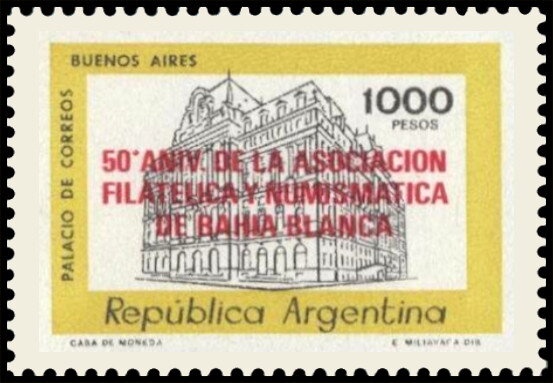 José Francisco de San Martín (1778-1850), ovpt. "M.J.I."