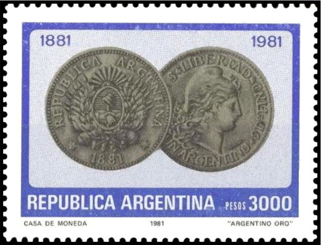 José Francisco de San Martin (1778-1850), ovpt. "M.G."