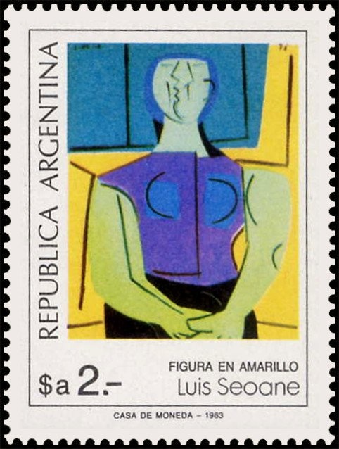 José Francisco de San Martin (1778-1850), overprinted M.J.I.