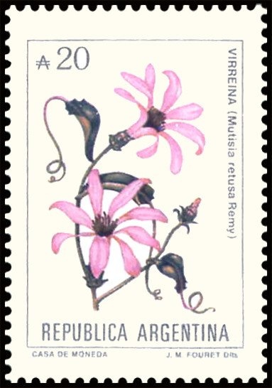 Bernardino Rivadavia (1780-1845), ovpt. - Rounded Collar