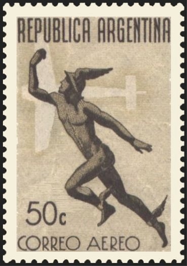 Basilica de Lujan, surcharged