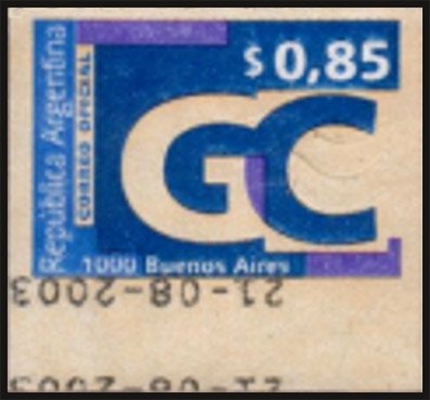 José Francisco de San Martin (1778-1850), ovpt. "M.G."