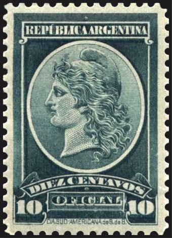 José Francisco de San Martín (1778-1850), ovpt. "M.J.I."