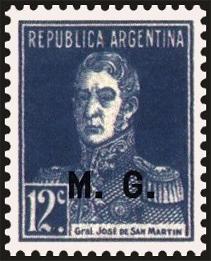 Ushuaia, Tierra del Fuego - Security mark left