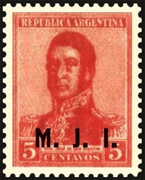 Francisco de San Martín (1778-1850), ovpt. "M.O.P."