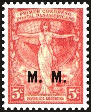 José Francisco de San Martíin (1778-1850), ovpt. "M.G."