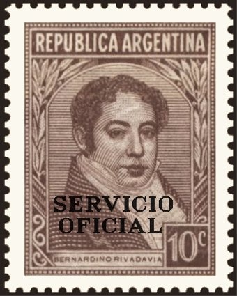 José Francisco de San Martín (1778-1850), ovpt. "M.J.I."