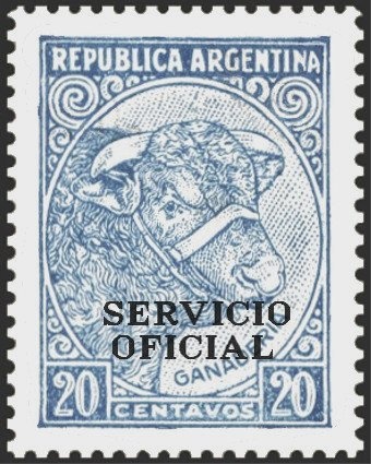 José Francisco de San Martín (1778-1850), ovpt. "M.A."