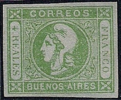 José Francisco de San Martin (1778-1850), ovpt. "M.H."