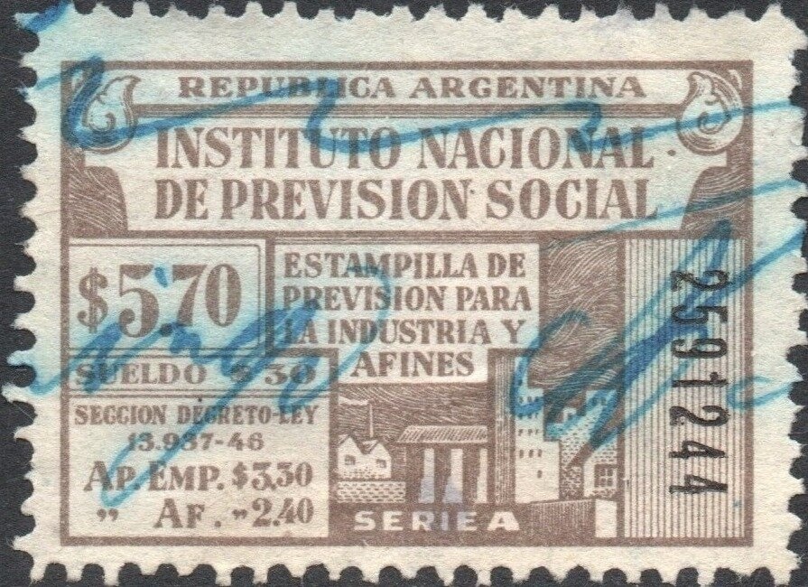 José Francisco de San Martín (1778-1850), ovpt. "M.I."