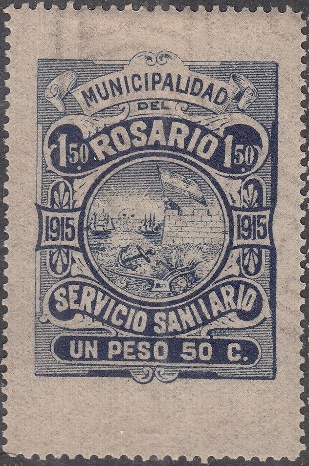 José Francisco de San Martin (1778-1850), ovpt. M.R.C.