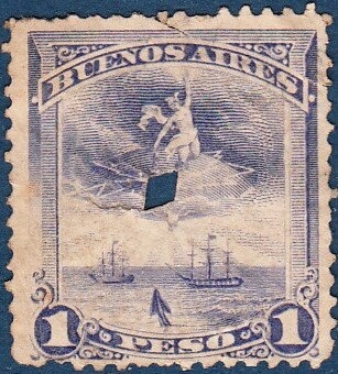 José Francisco de San Martin (1778-1850), ovpt. "M.M."